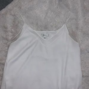 White flowey bablaton tank